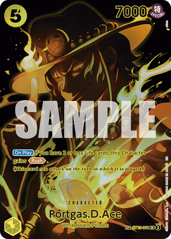Portgas.D.Ace, Legacy of the Master · ST13-011