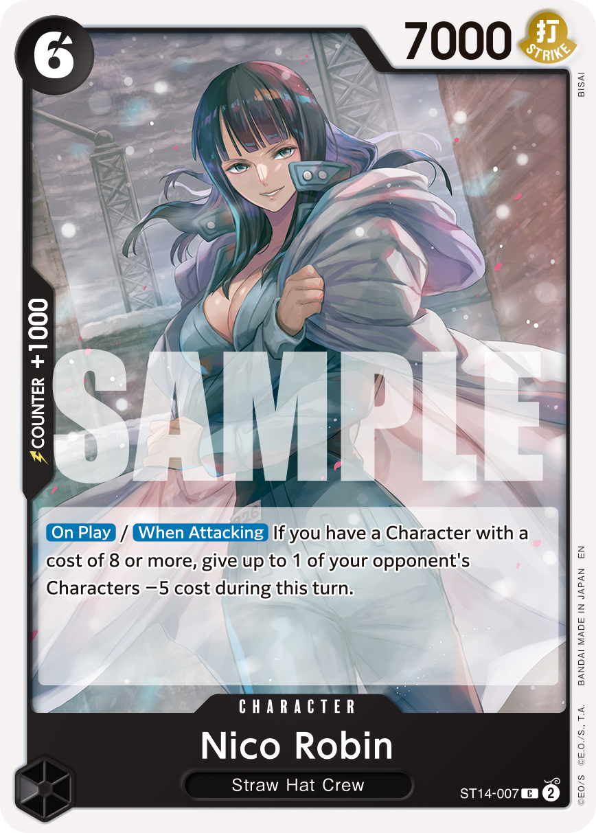 Nico Robin, Premium Booster -The Best- Vol. 2 · ST14-007