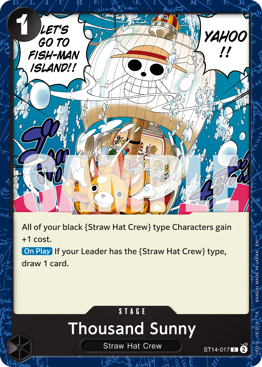 Thousand Sunny, Premium Booster -The Best- Vol. 2 · ST14-017