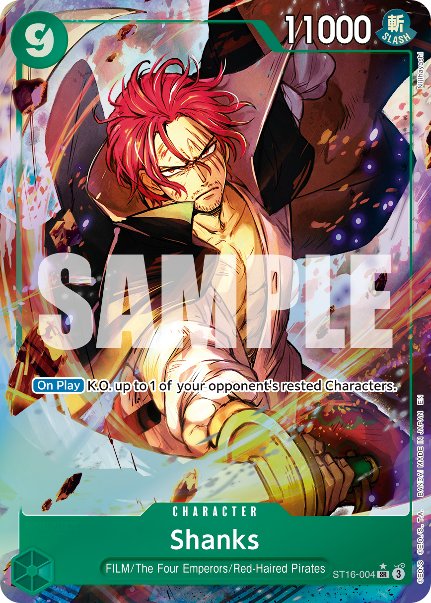 Shanks, Premium Booster -The Best- Vol. 2 · ST16-004