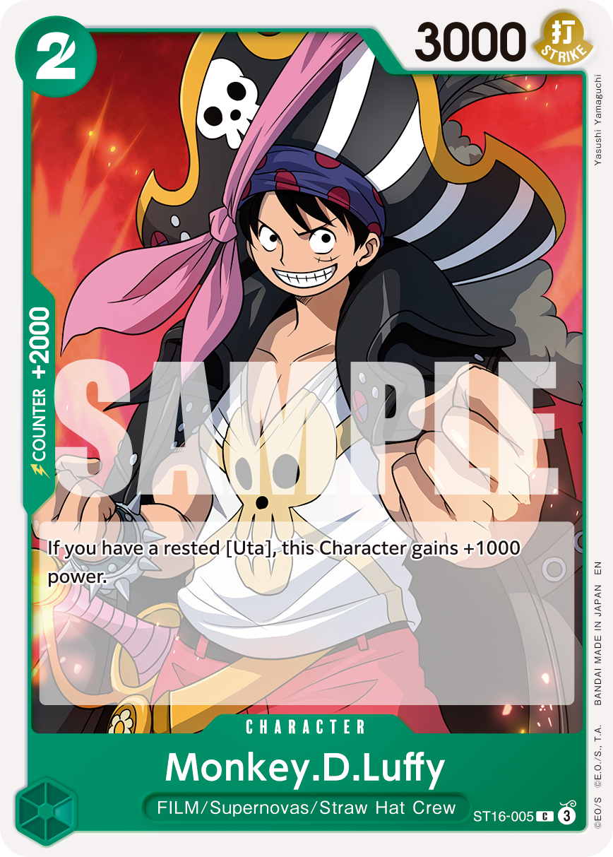 Monkey.D.Luffy, Premium Booster -The Best- Vol. 2 · ST16-005