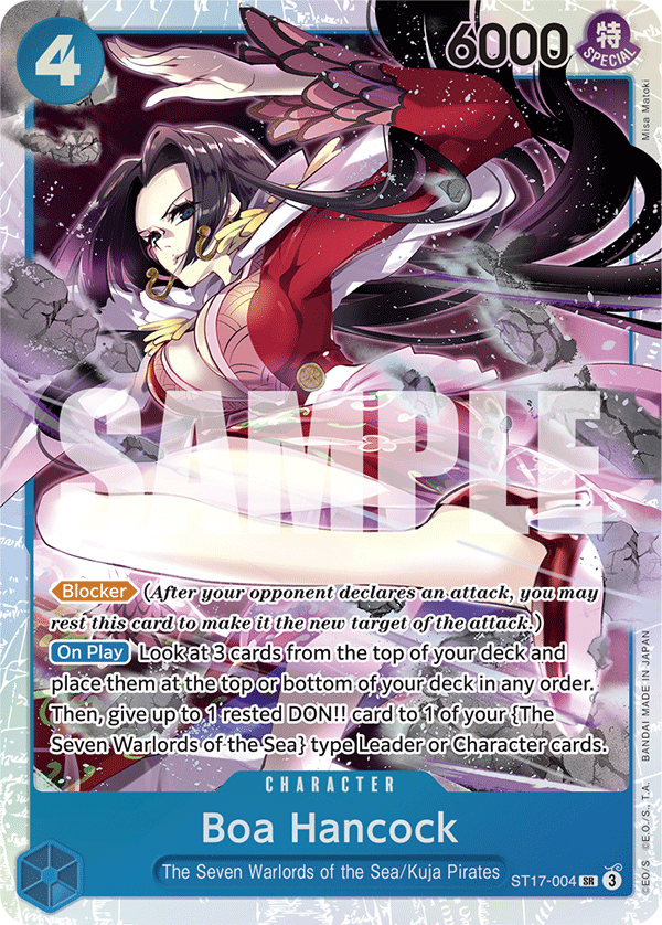 Boa Hancock, Extra Booster: One Piece Heroines Edition Vol. 2 · ST17-004