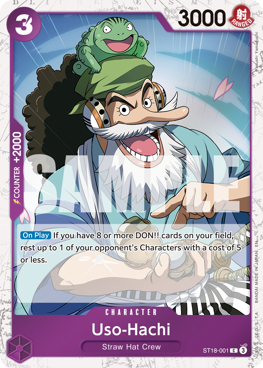 Uso-Hachi, Premium Booster -The Best- Vol. 2 · ST18-001