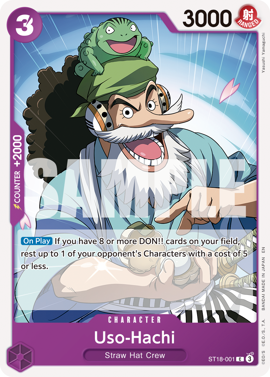 Uso-Hachi, Premium Booster -The Best- Vol. 2 · ST18-001