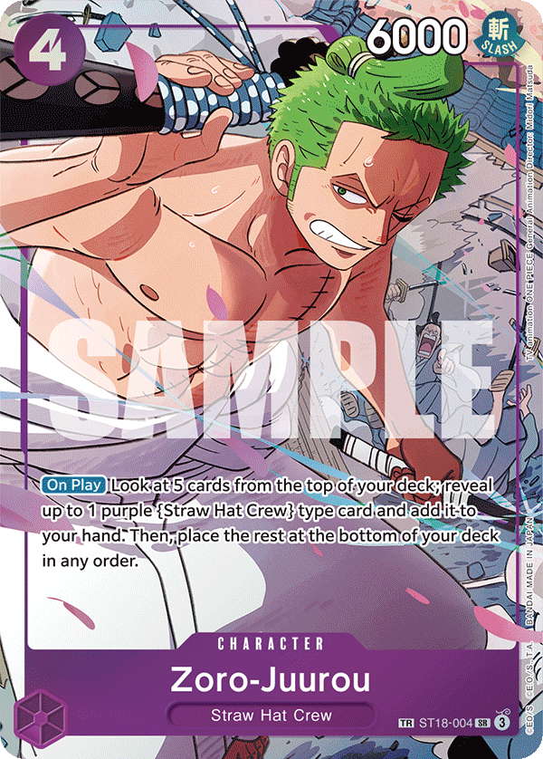 Zoro-Juurou, Emperors in the New World · ST18-004