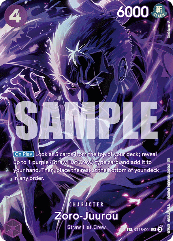 Zoro-Juurou, Legacy of the Master · ST18-004
