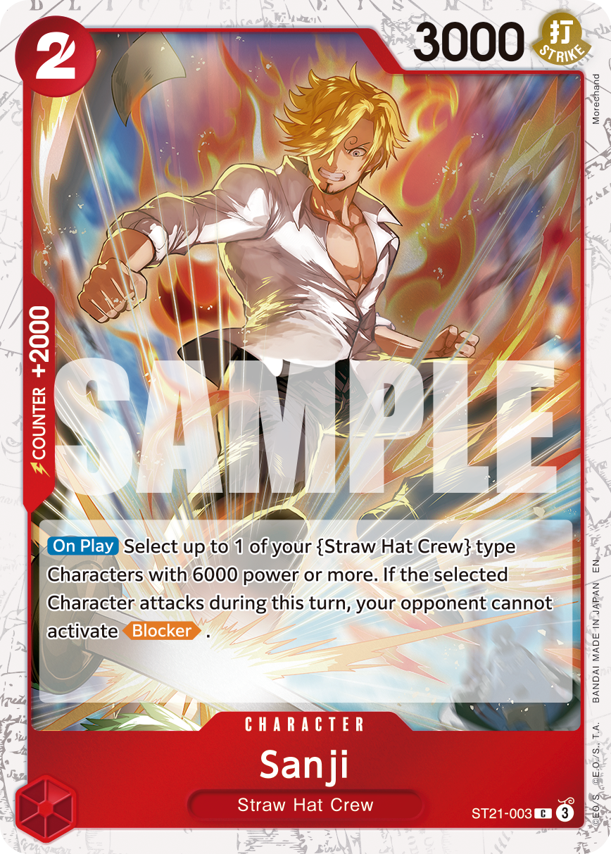 Sanji, Premium Booster -The Best- Vol. 2 · ST21-003