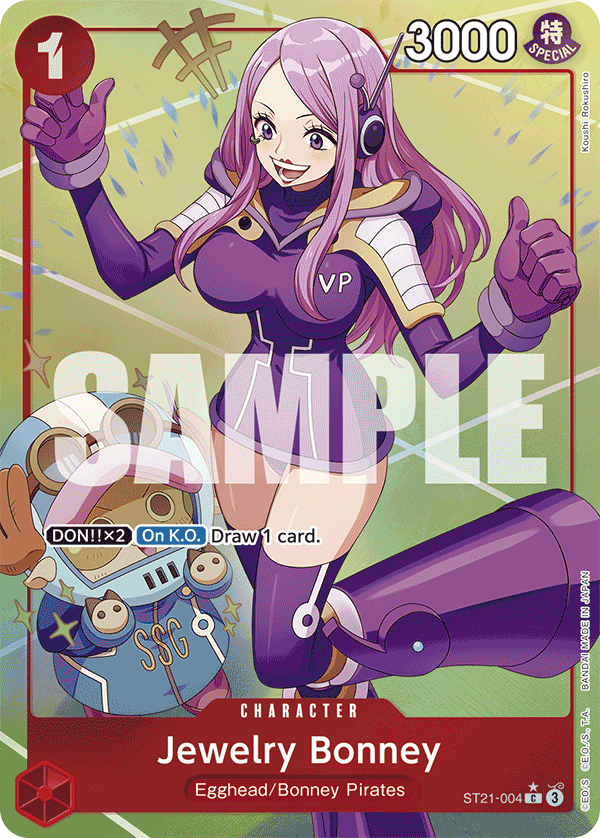 Jewelry Bonney, ST-21: Starter Deck 21 EX Gear 5 · ST21-004