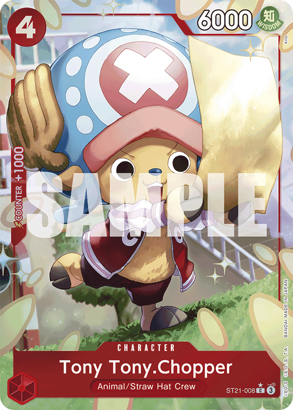 Tony Tony.Chopper, ST-21: Starter Deck 21 EX Gear 5 · ST21-008
