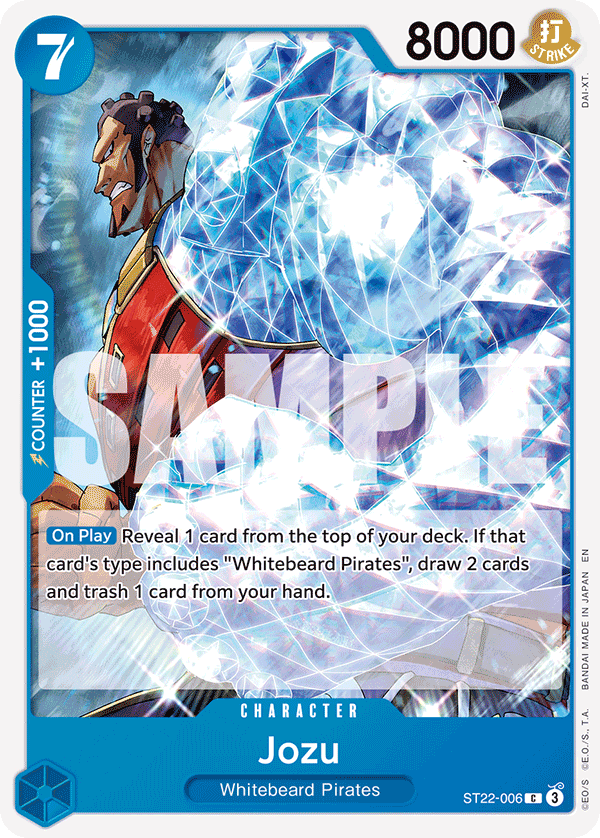 Jozu, ST-22: Starter Deck 22 Ace & Newgate · ST22-006