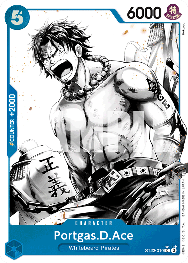 Portgas.D.Ace, ST-22: Starter Deck 22 Ace & Newgate · ST22-010