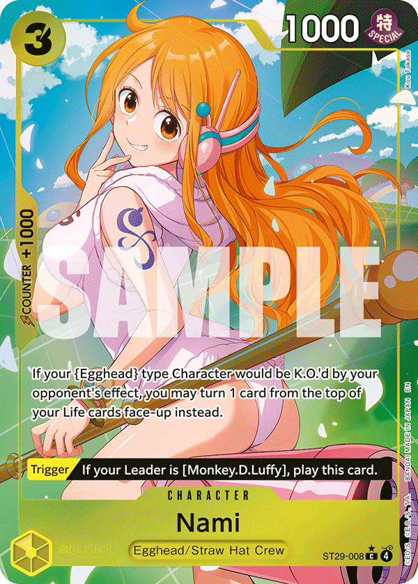 Nami, ST-29: Starter Deck 29 Egghead · ST29-008