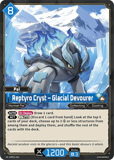 Reptyro Cryst - Glacial Devourer, BP01: Dawn of Palpagos · EBP01-030