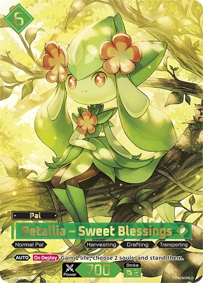 Petallia - Sweet Blessings, BP01: Dawn of Palpagos · EBP01-051SP
