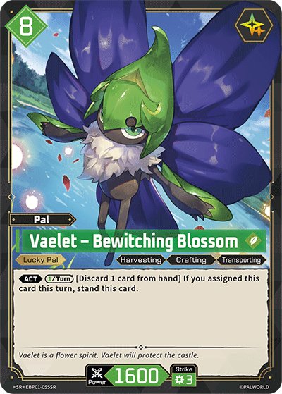 Vaelet - Bewitching Blossom, BP01: Dawn of Palpagos · EBP01-055SR