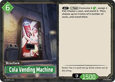 Cola Vending Machine, BP01: Dawn of Palpagos · EBP01-064