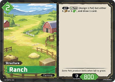 Ranch, BP01: Dawn of Palpagos · EBP01-066