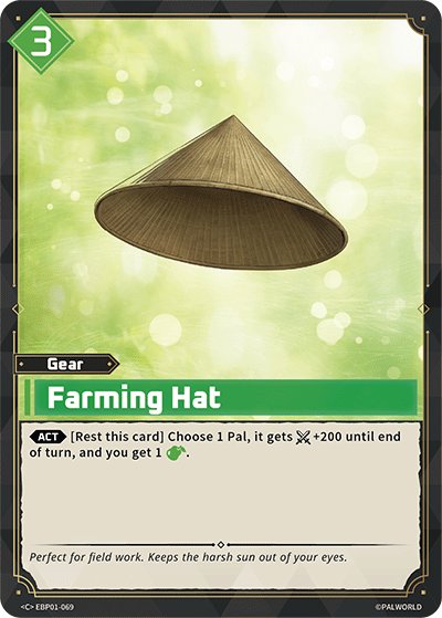 Farming Hat, BP01: Dawn of Palpagos · EBP01-069