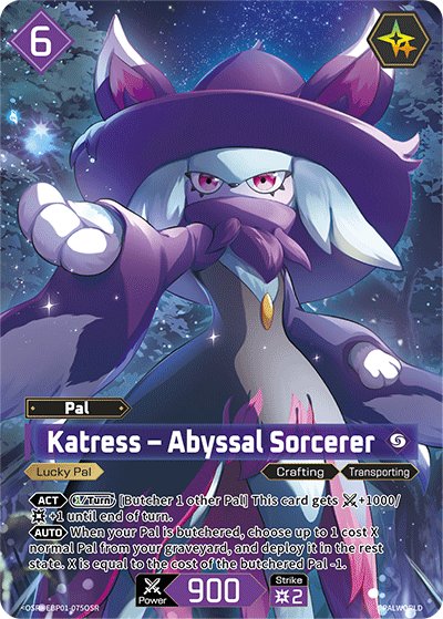 Katress - Abyssal Sorcerer, BP01: Dawn of Palpagos · EBP01-075OSR