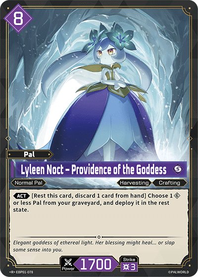 Lyleen Noct - Providence of the Goddess, BP01: Dawn of Palpagos · EBP01-078