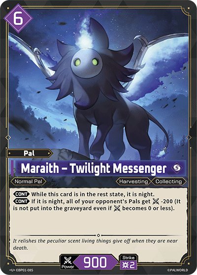 Maraith - Twilight Messenger, BP01: Dawn of Palpagos · EBP01-085