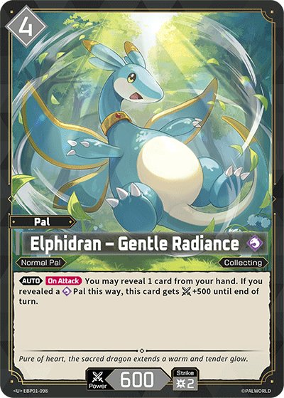 Elphidran - Gentle Radiance, BP01: Dawn of Palpagos · EBP01-098