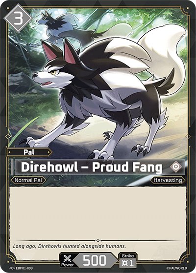 Direhowl - Proud Fang, BP01: Dawn of Palpagos · EBP01-099