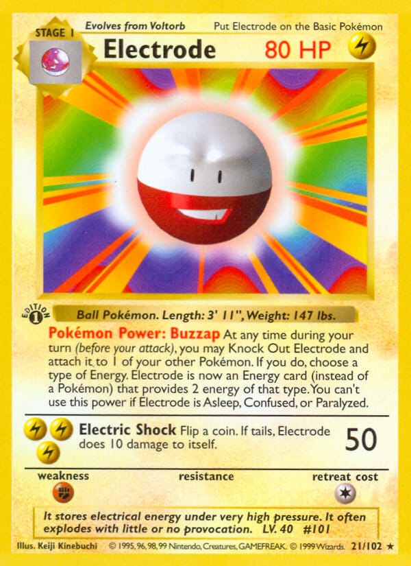 Electrode, Base Set · 021/102