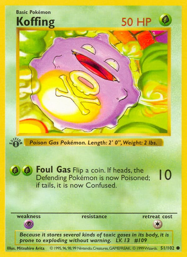 Koffing, Base Set · 051/102