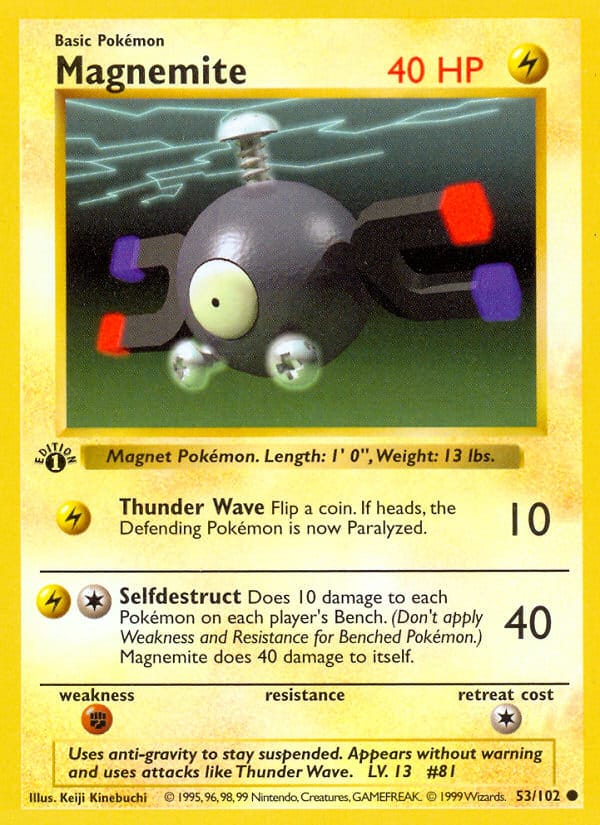 Magnemite, Base Set · 053/102