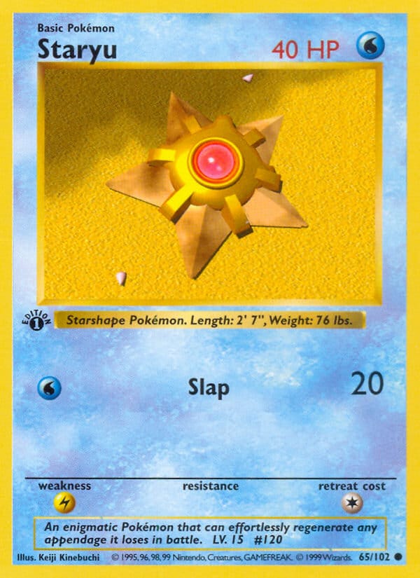 Staryu, Base Set · 065/102