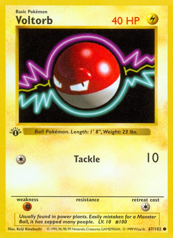 Voltorb, Base Set · 067/102