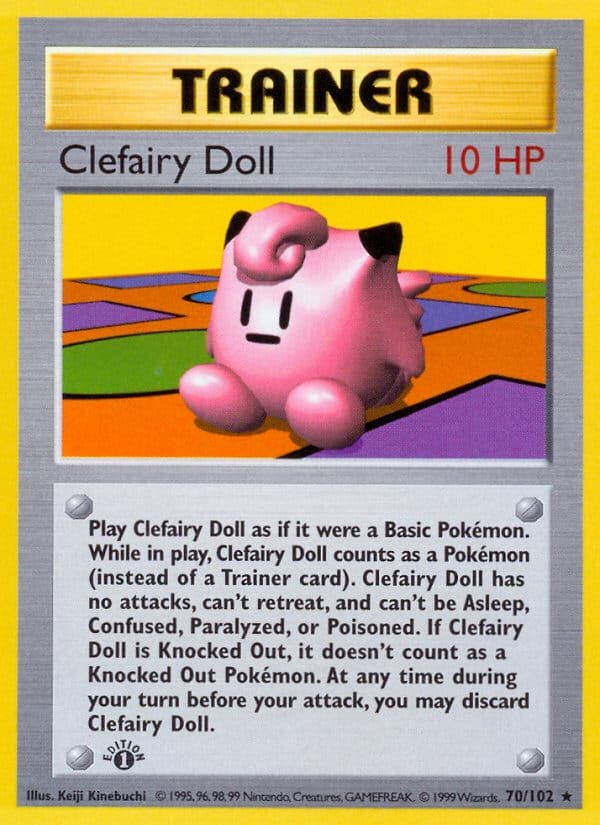 Clefairy Doll, Base Set · 070/102