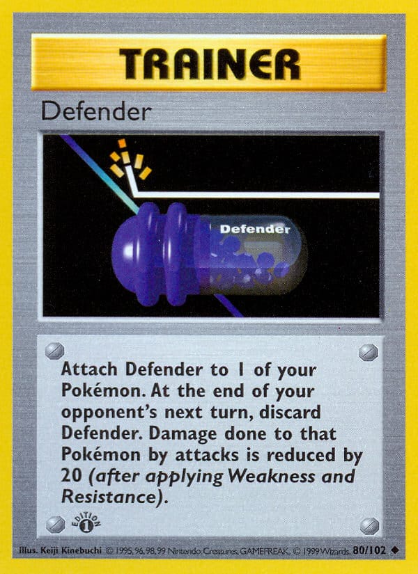 Defender, Base Set (Shadowless) · 080/102