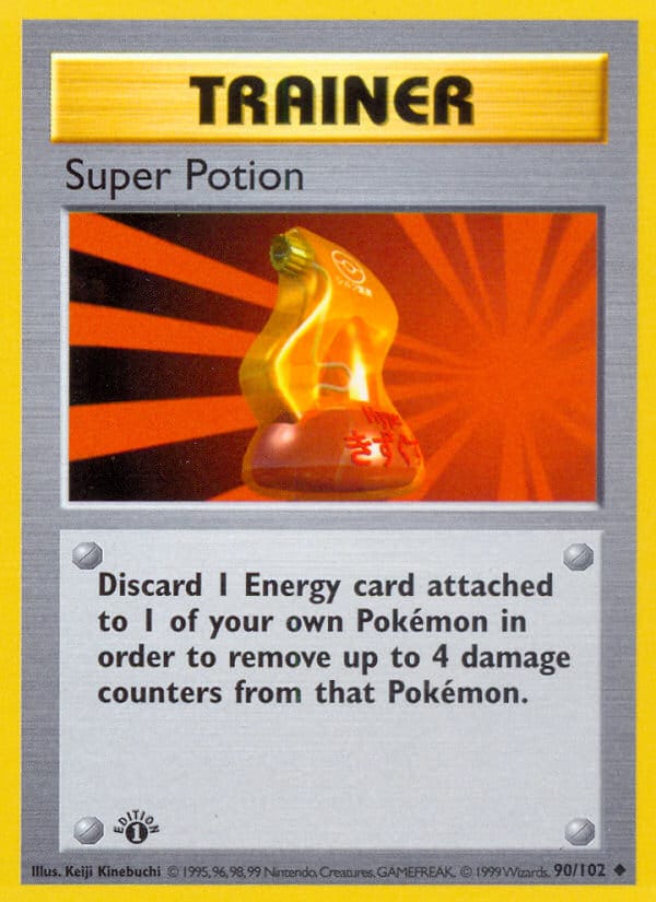 Super Potion, Base Set (Shadowless) · 090/102