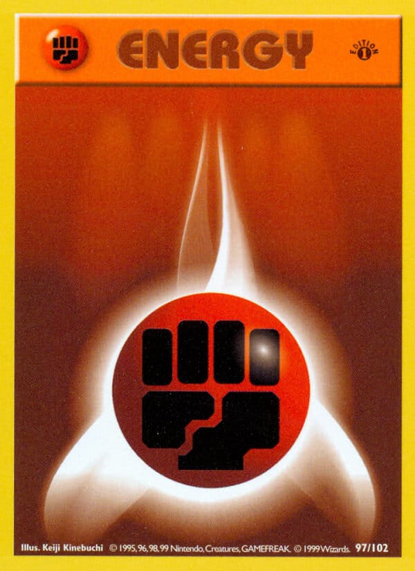 Fighting Energy, Base Set (Shadowless) · 097/102