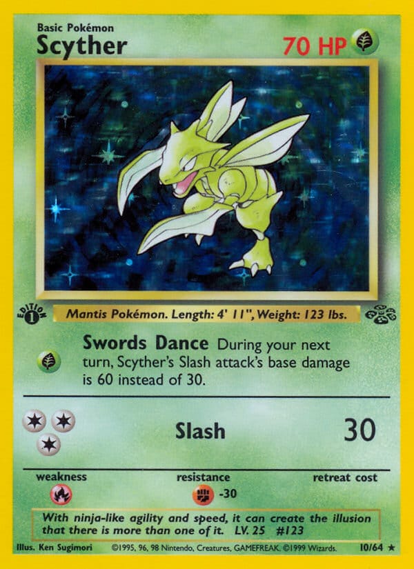Scyther, Jungle · 10/64