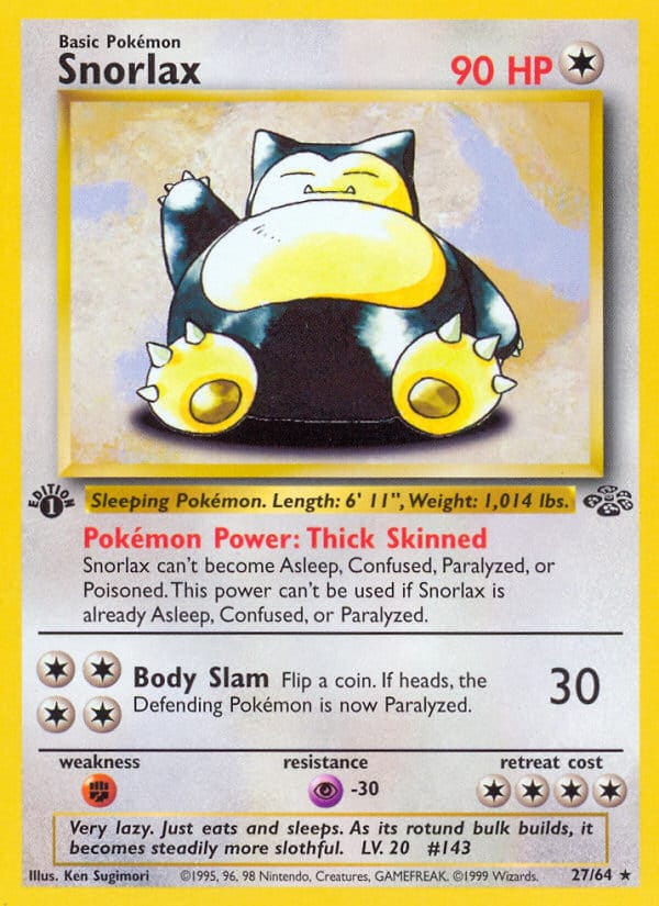 Snorlax, Jungle · 27/64