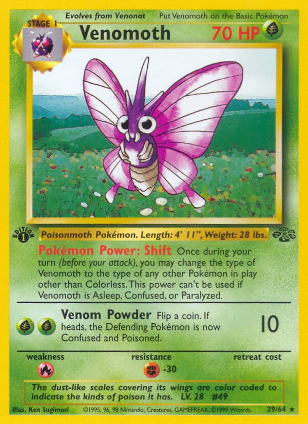 Venomoth, Jungle · 29/64