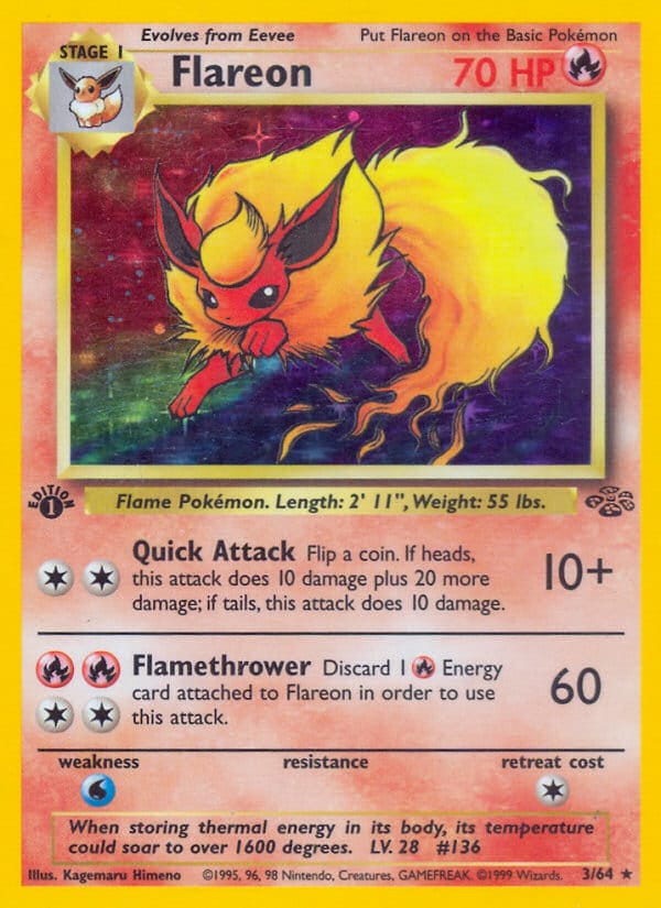 Flareon, Jungle · 03/64