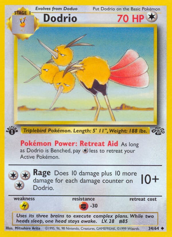 Dodrio, Jungle · 34/64