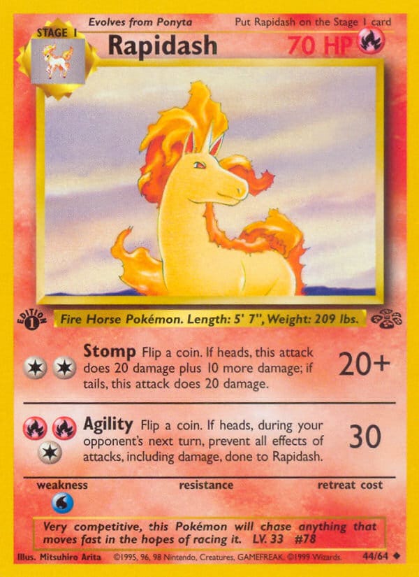 Rapidash, Jungle · 44/64