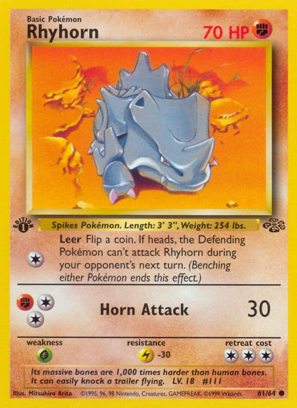 Rhyhorn, Jungle · 61/64