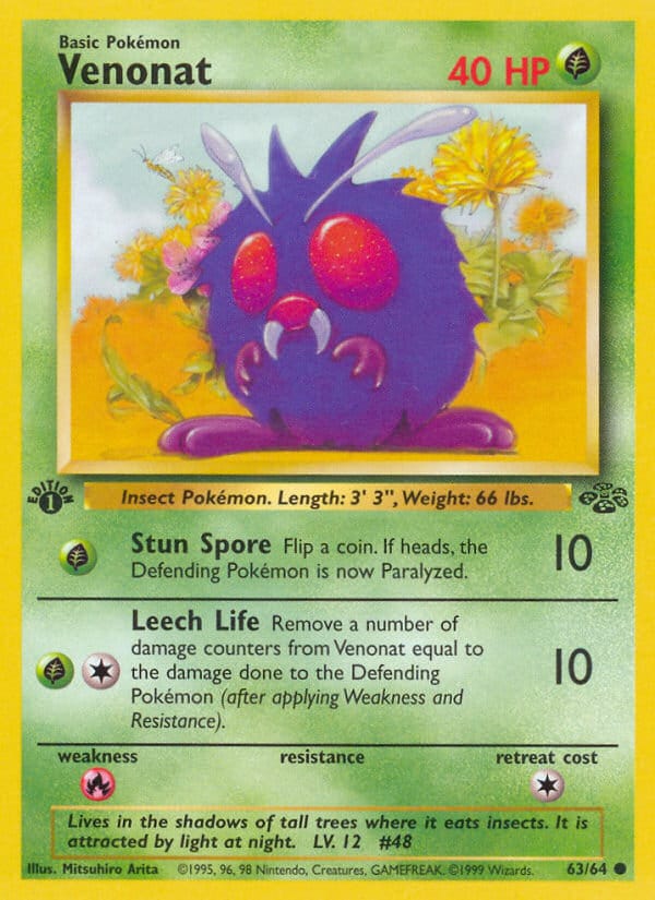 Venonat, Jungle · 63/64