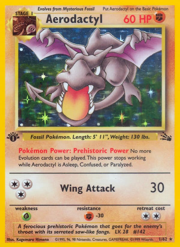 Aerodactyl, Fossil · 01/62