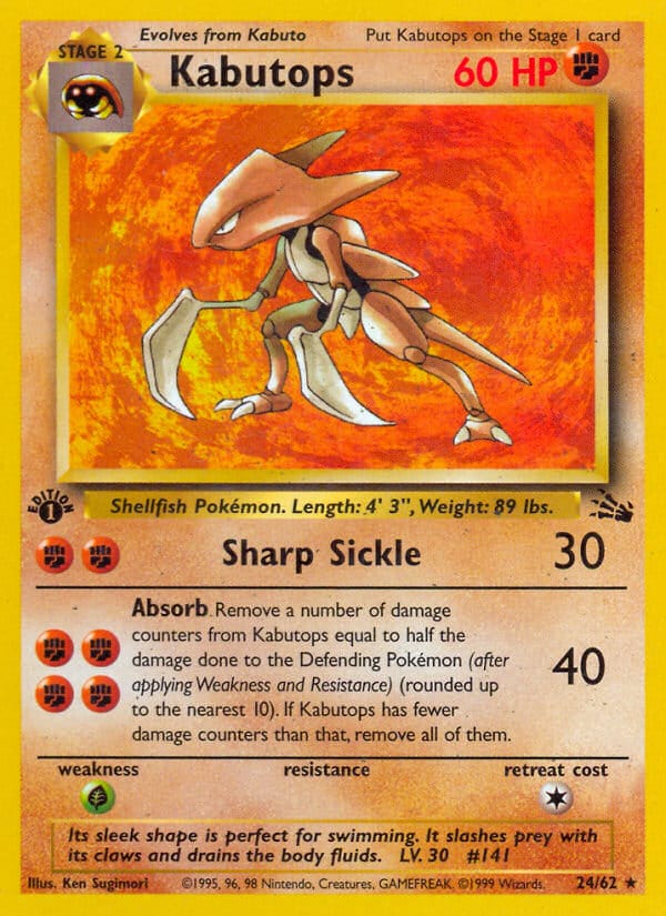 Kabutops, Fossil · 24/62