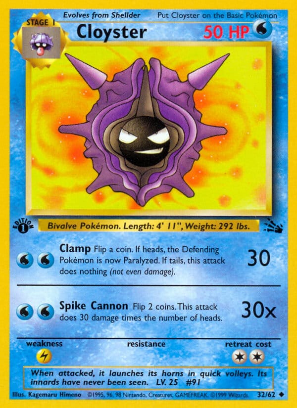 Cloyster, Fossil · 32/62