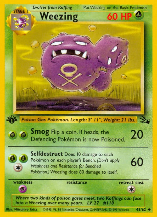 Weezing, Fossil · 45/62
