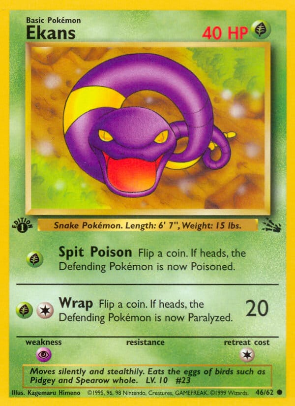 Ekans, Fossil · 46/62