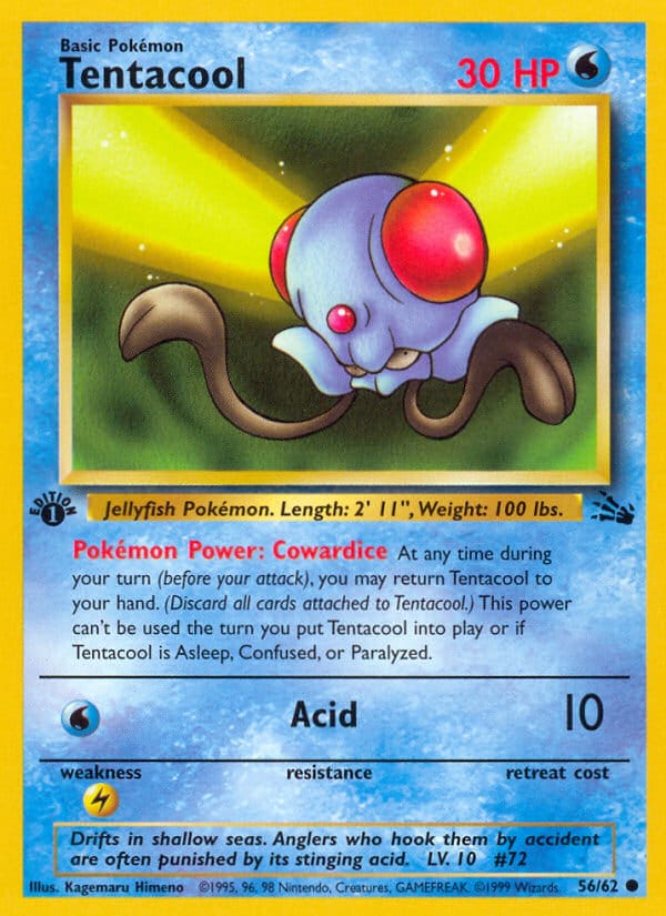Tentacool, Fossil · 56/62
